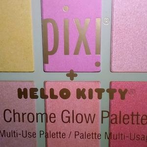 Makeup: Hello Kitty Pixi Beauty Glow Chrome Multi Use Palette